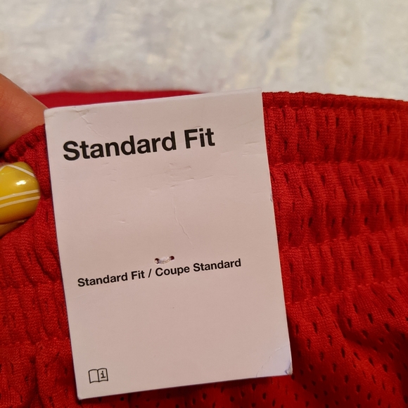 Nwt Nike fly DRI-FIT women's basketball standard fit red shorts - Picture 3 of 15